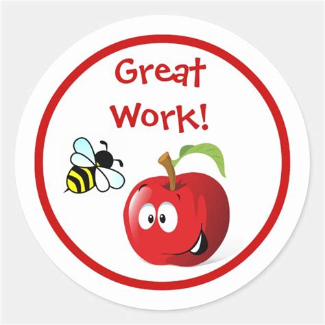 Great Job Stickers Zazzle