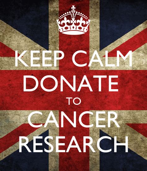 Keep Calm Donate To Cancer Research Poster Salestim Keep Calm O Matic