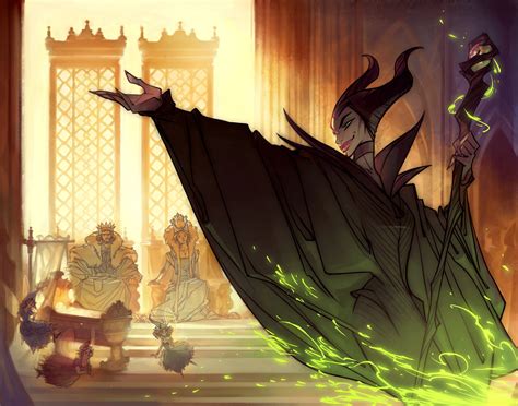 The Curse Of Maleficent The Tale Of A Sleeping Beauty Illustrations