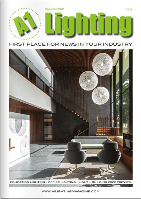 A1 Lighting Magazine Sept 2022 Front Cover1 Dpa Lighting Consultants