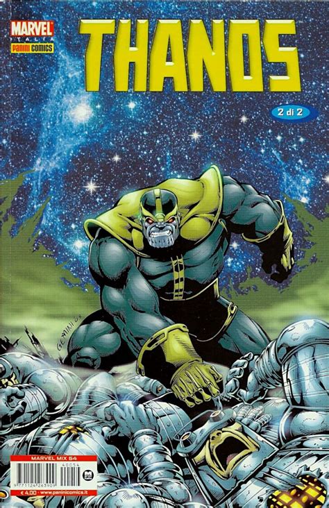 While thanos is physically very powerful, it's his intellect and vast amount of knowledge that truly while thanos is not the first to use the infinity gems/stones, he is the apparently the first to think of. Thanos - Wikipedia