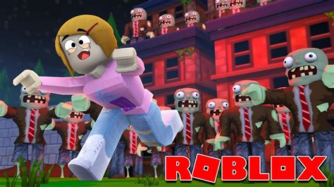 Roblox I Went To The Hospital And Its Infected With Zombies Youtube