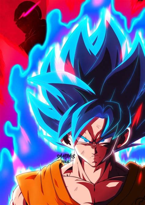 Goku Ssj Blue Vs Hit Dragon Ball Super Artwork Anime Dragon Ball