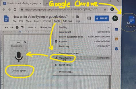 Voice typing has been around in some form or another since the late 1990s. How to do voice typing using Google Docs and simple ...