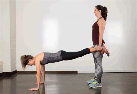 29 Full Body Partner Exercises Partner Workout Partner Workouts Fit Couples