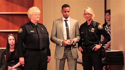 First Somali American Police Officer In Oregon Sworn In Youtube