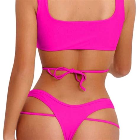 Swim Selling Hot Pink Malibu Barbie Bikini Poshmark