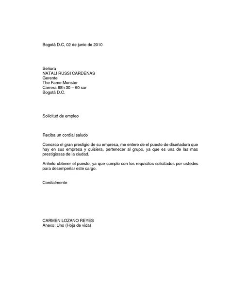 Cómo redactar una carta de solicitud a una institución pública: Calaméo - Carta - Solicitud de empleo