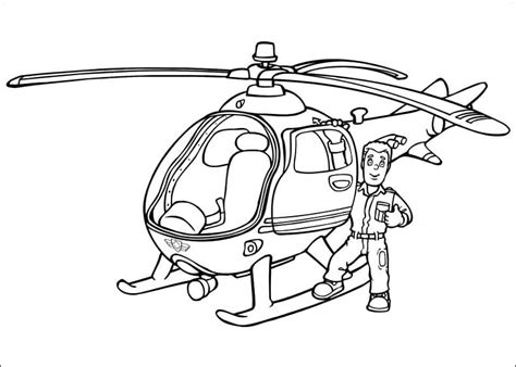 Fireman Sam Character 7 Coloring Page Free Printable Coloring Pages