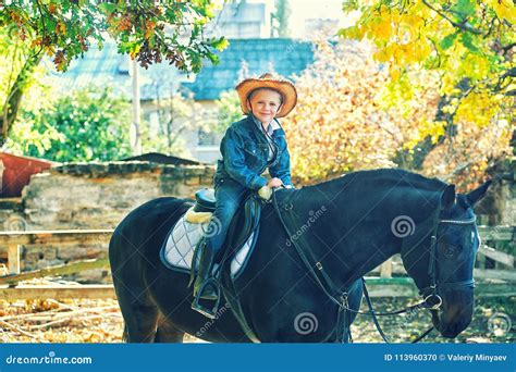 Boy Riding A Horse Horse Riding Stock Photo Image Of Sport Outdoor