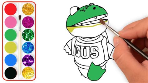 Ryan World Gus Coloring Page