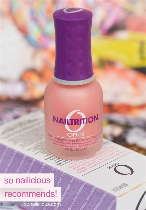 Orly Nailtrition Review Grow Your Nails Stronger Strong Nails