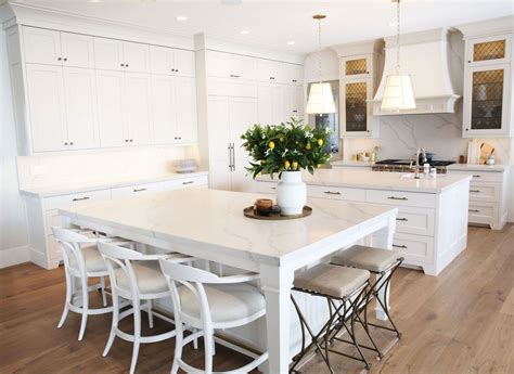 White Quartz Kitchen Renovation Kitchen Design Countertops