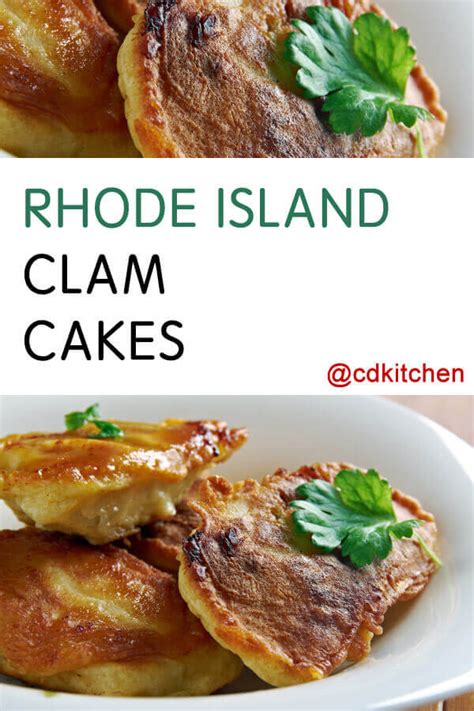 Rhode Island Clam Cakes Recipe