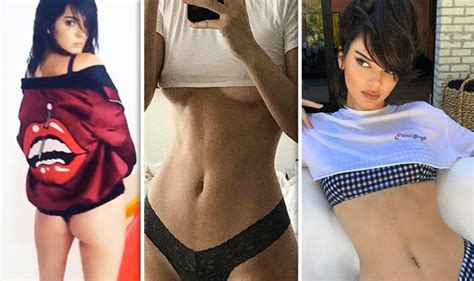 Kendall Jenner Instagram Supermodel Strips Naked For Racy Photoshoot