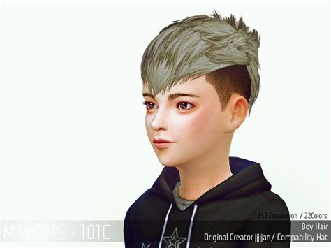 Sims 4 Hairs ~ May Sims May Hair 101c