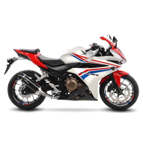 Durch die befestigung an der rückseite des auspuffs ist im sturzfall ein austausch des schleifers gewährleistet ist. Auspuff Nero Stahl Honda Cbr 500 R 2018 18 | eBay