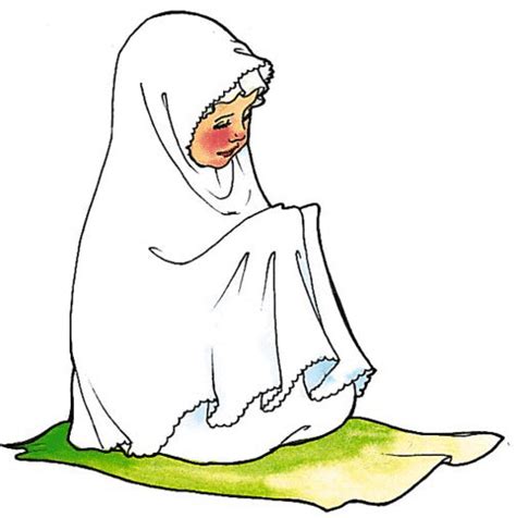 Koleksi mewarnakan gambar muslim dan muslimah azhan co. 31+ Gambar Kartun Perempuan Sholat - Kumpulan Gambar Kartun