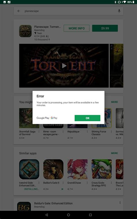 To fix this problem, we need to make sure that important apps are allowed. google play store - Can't install apps after factory reset ...