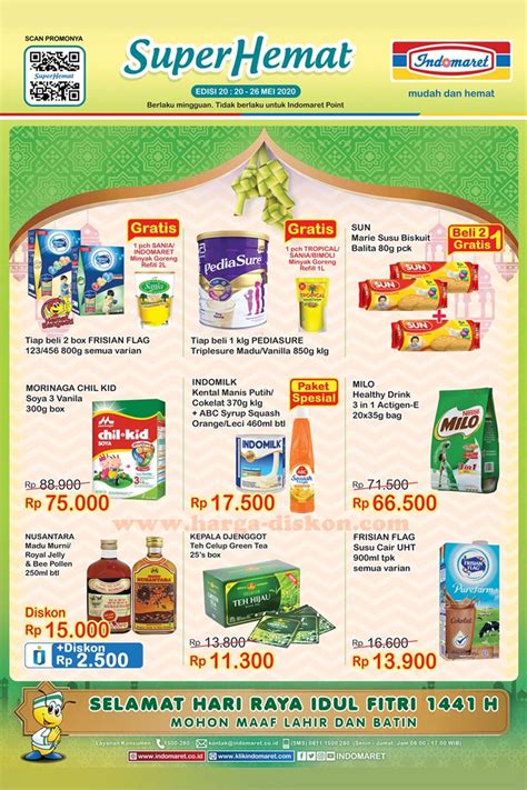 Jika anda lihat katalog promo indomaret mereka menerima beberapa syarat dan ketentuan bahkan mencantumkan sistem pembayaran dengan logo. KATALOG PROMO JSM INDOMARET 22 Mei 2020, Ada 36 Produk ...