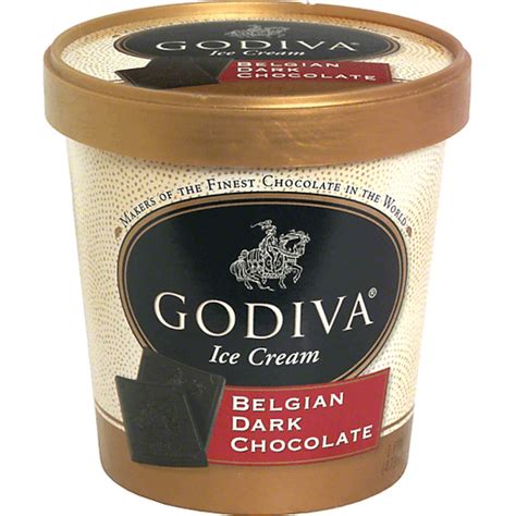 Godiva Chocolatier Ice Cream Belgian Dark Chocolate Frozen Foods