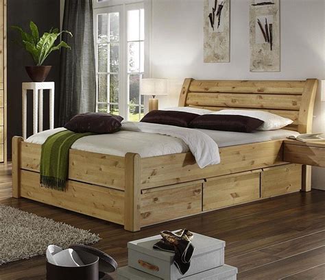 Sehr gefragt sind daneben betten mit einer liegefläche von 140x200 cm oder 200x200 cm. Bett 120×200 Holz Inspirational Doppelbett 200×200 Mit 6 Schubladen Schubkasten Bett Holz