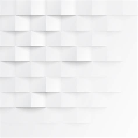 Abstract 3d White Geometric Background White Seamless Texture W