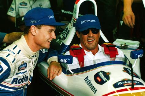 Самые новые твиты от david coulthard (@therealdcf1): David Coulthard giving Sylvester Stallone a tour of his ...