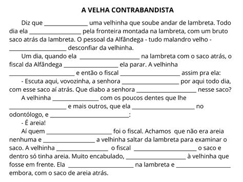 Atividade Tempo Verbal 4 Ano