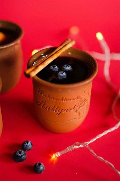 Blueberry Mulled Wine Honest Cooking