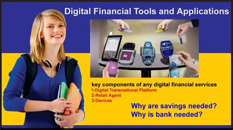 Digital Financial Tools And Applications Why Are Savings Needed