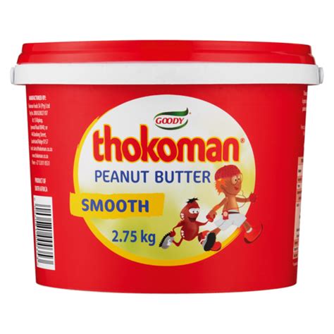Thokoman Smooth Peanut Butter 275kg Peanut And Nut Butters Spreads Honey And Preserves Food