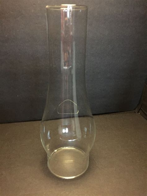 Vintage Oil Lamp Chimney Replacement Glass Chimney Glass Etsy
