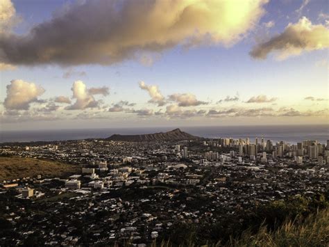 Honolulu Under The Skies In Hawaii Image Free Stock Photo Public