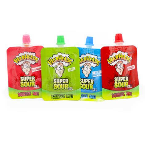 Order Warheads Super Sour Squeeze Me Gel G Online From Boxmix Co Uk