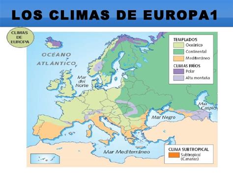 Los Climas De Europa