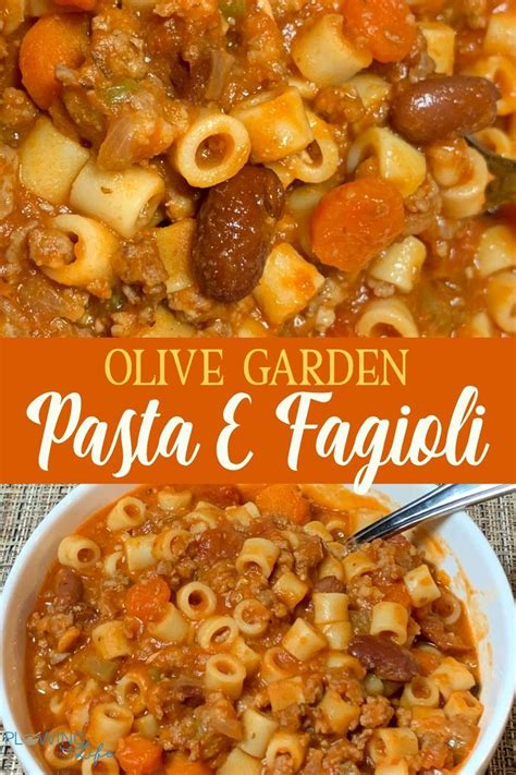 How to make olive garden pasta fagioli cook the beef in the oil in a large stockpot, breaking it up as it browns. When we crave Olive Garden Pasta E Fagioli Soup this ...