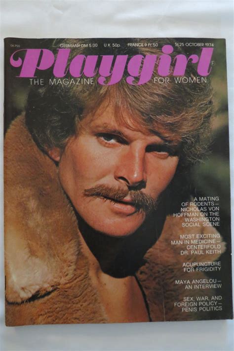 Playgirl Magazine October Dr Paul Keith Centerfold Erotica