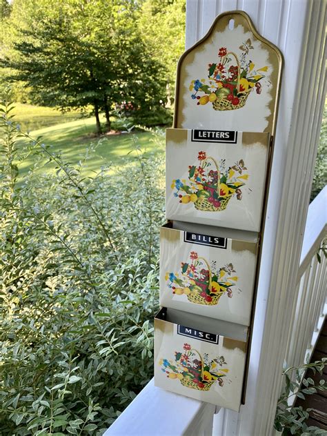 Installing a mail organizer on your kitchen wall can be extremely efficient and beneficial. Mail Organizer Vintage Inspired Wall Organizer Country ...