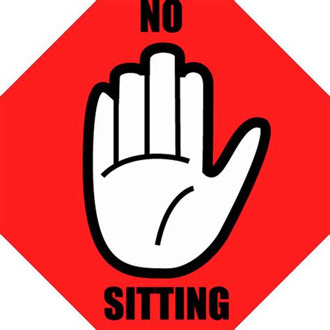No Sitting