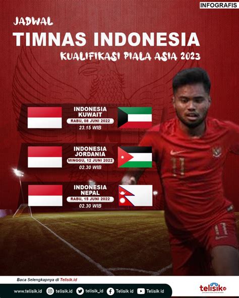 Infografis Jadwal Timnas Indonesia Kualifikasi Piala Asia 2023