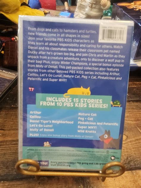 Pbs Kids 15 Pet Tastic Tails Dvd New And Sealed Ebay