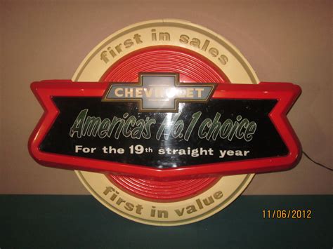 Chevrolet Dealership Sign Collectors Weekly