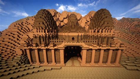 Sandstone Temple Minecraft Map