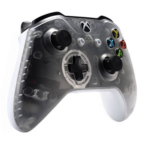 Xbox One S Controller Front Faceplate Clear