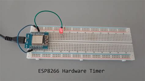 Exploring The Esp8266 Hardware Timer Led