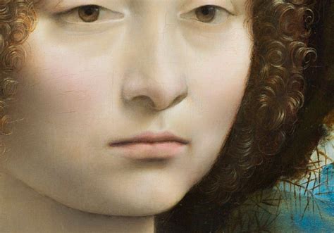 Ginevra De Benci Detail By Leonardo Da Vinci Ca1474 78 Oil On