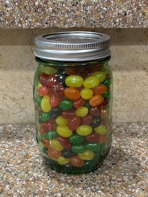 How Many Jelly Beans Are In A Jar Jar And Can