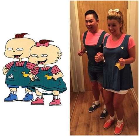 Phil And Lil Rugrats Halloween Costumes Disfraz De Los Rugrats Halloween Disfraces Disfraces