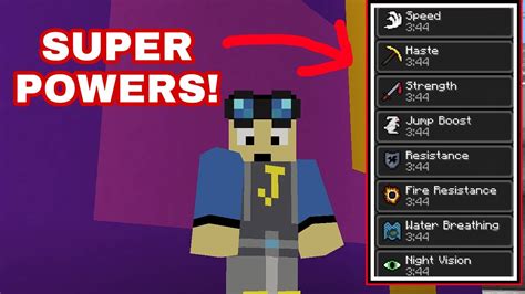 Are you excited about our virtual field day on may 8th? Minecraft pe : GETTING SUPER POWERS!(command block ...